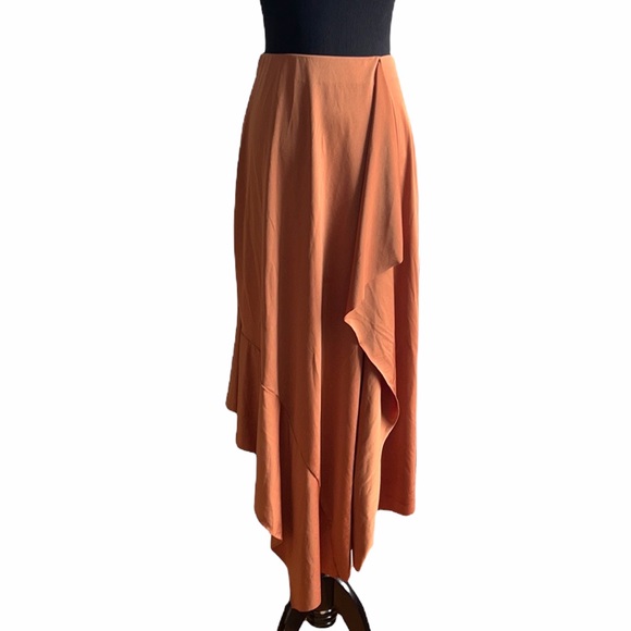 Zara Dresses & Skirts - Zara light brown asymmetrical skirt
